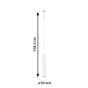 URail Pendel Catalejo  GU10  max. 10W  dimmbar 230V Signalweiß