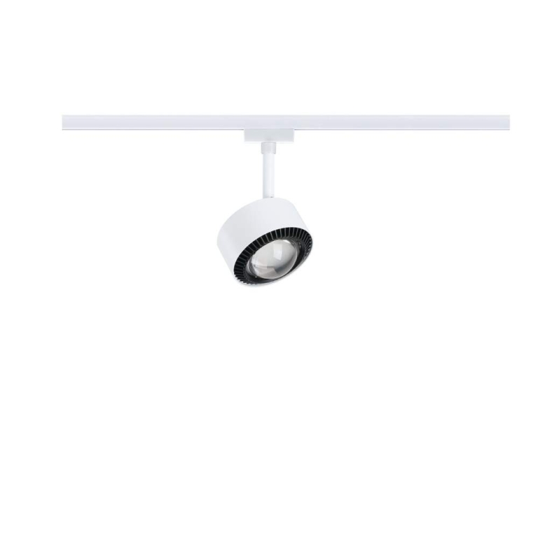 Paulmann URail LED Schienenspot Aldan   470lm 8W 3000K dimmbar 230V Signalweiß