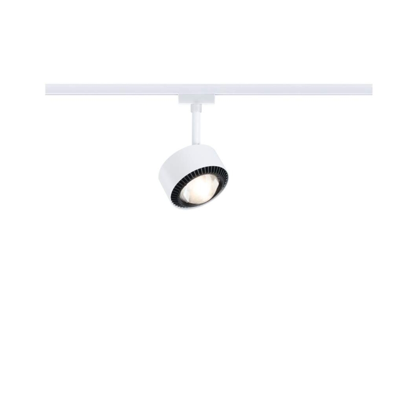Paulmann URail LED Schienenspot Aldan   470lm 8W 3000K dimmbar 230V Signalweiß