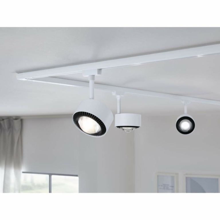 Paulmann URail LED Schienenspot Aldan   470lm 8W 4000K dimmbar 230V Signalweiß