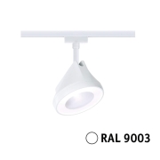URail LED Schienenspot Arena   900lm 15,1W 4000K dimmbar 230V Signalweiß