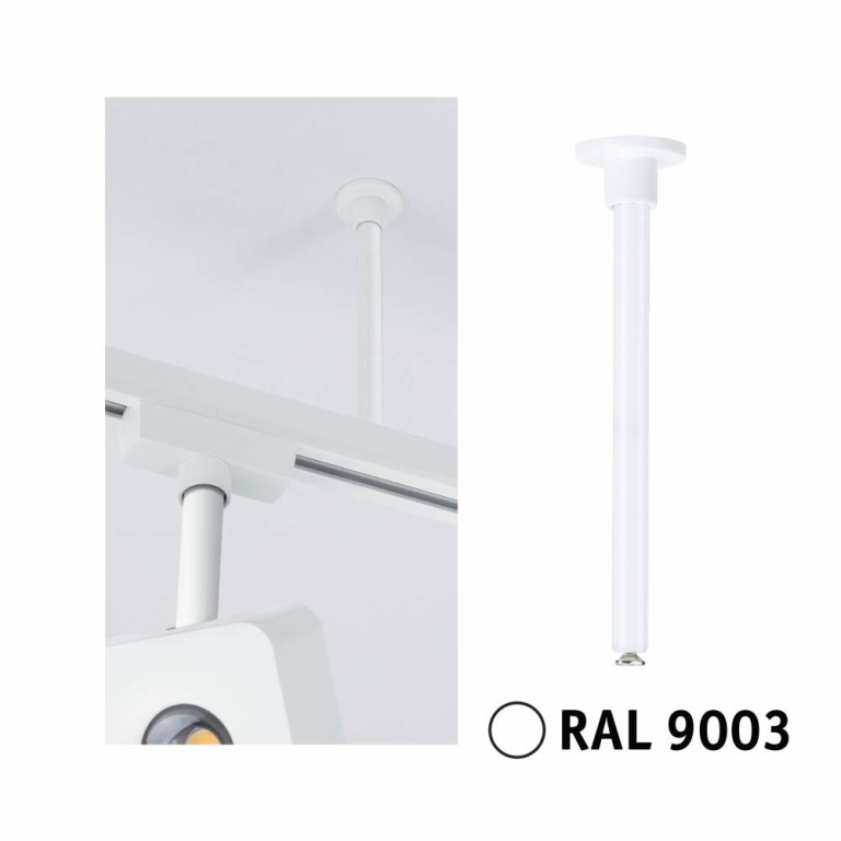 URail Zubehör Schienenabhängung 105mm Signalweiß