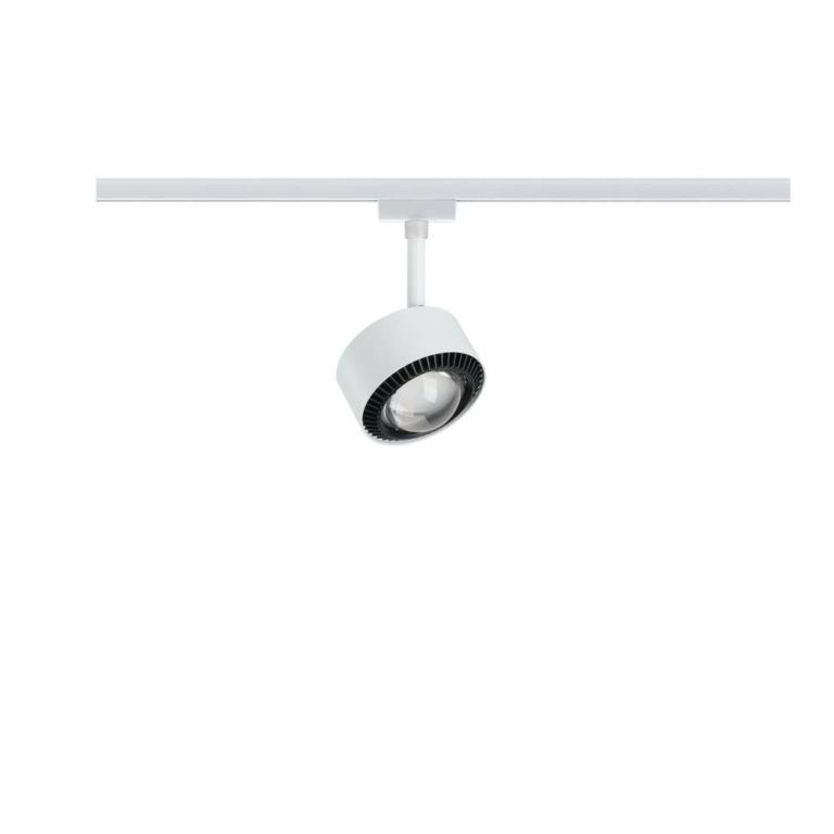 Paulmann URail LED Schienenspot Aldan Einzelspot  500lm 8W White Switch  230V Signalweiß