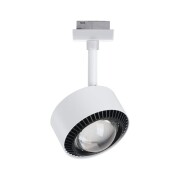 URail LED Schienenspot Aldan Einzelspot  500lm 8W White Switch  230V Signalweiß