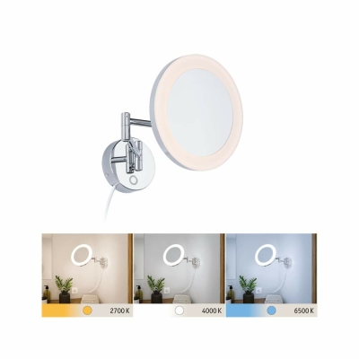Paulmann LED Kosmetikspiegel Masua  IP44  White Switch 55lm 230V 4W  Chrom