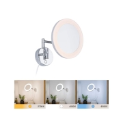 LED Kosmetikspiegel Masua  IP44  White Switch 55lm 230V 4W  Chrom