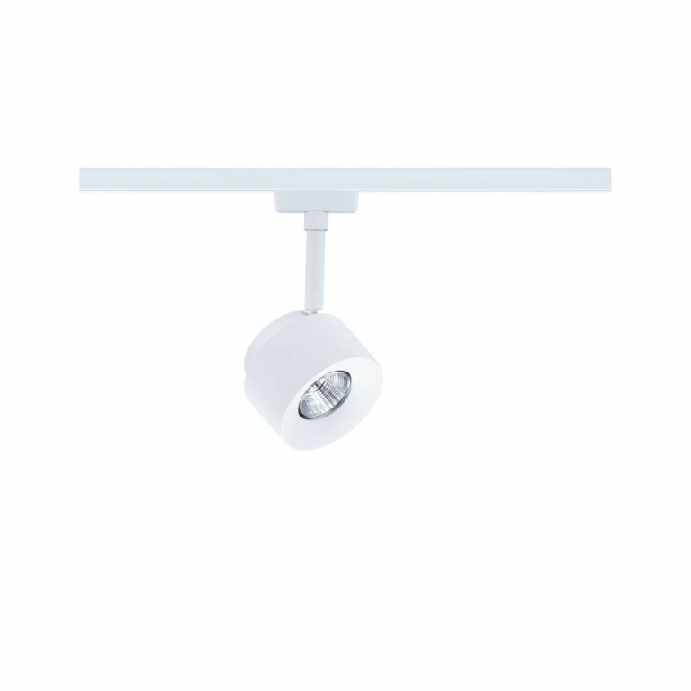 Paulmann URail LED Schienenspot Pane   650lm 7,4W 3000K dimmbar 230V Signalweiß