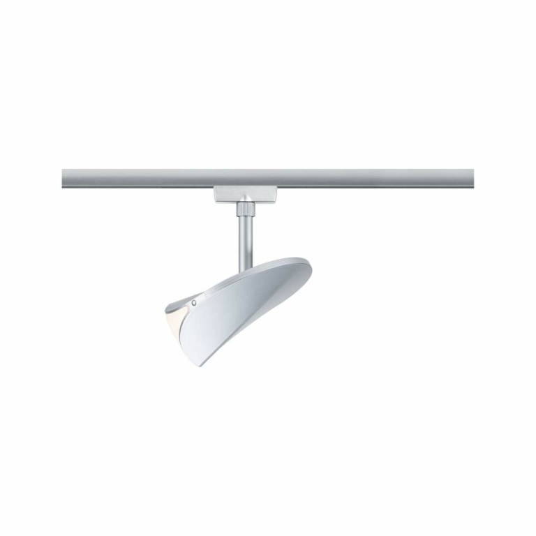 Paulmann URail LED Schienenspot Alejandro 10W 800lm 3000K 3-Step-Dim dimmbar Chrom matt (LED fest verbaut)
