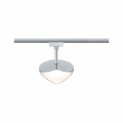 URail LED Schienenspot Alejandro 10W 800lm 3000K 3-Step-Dim dimmbar Chrom matt (LED fest verbaut)