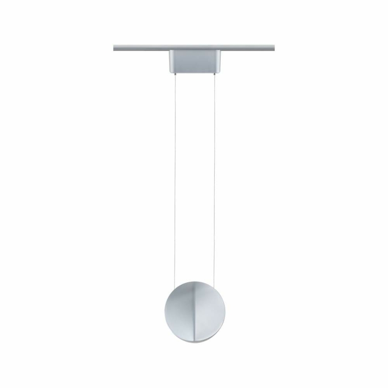 Paulmann URail LED-Pendelleuchte Alejandro 10W 800lm 3000K 3-Step-Dim dimmbar Chrom matt (LED fest verbaut)