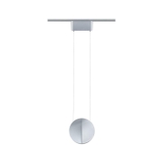URail LED-Pendelleuchte Alejandro 10W 800lm 3000K 3-Step-Dim dimmbar Chrom matt (LED fest verbaut)