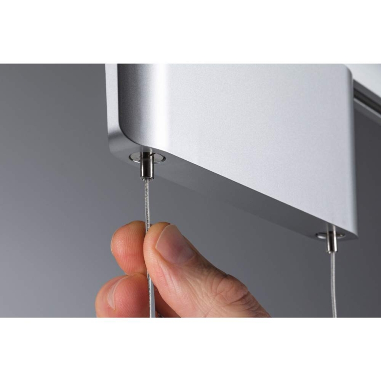 Paulmann URail LED-Pendelleuchte Alejandro 10W 800lm 4000K 3-Step-Dim dimmbar Schwarz matt (LED fest verbaut)