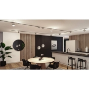URail LED-Pendelleuchte Alejandro 10W 800lm 4000K 3-Step-Dim dimmbar Schwarz matt (LED fest verbaut)