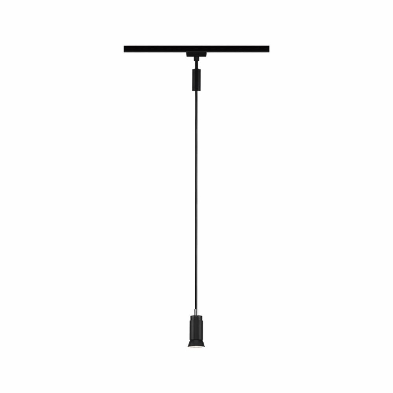 Paulmann URail Pendelleuchte Runa GU10 max. 10W dimmbar Schwarz matt