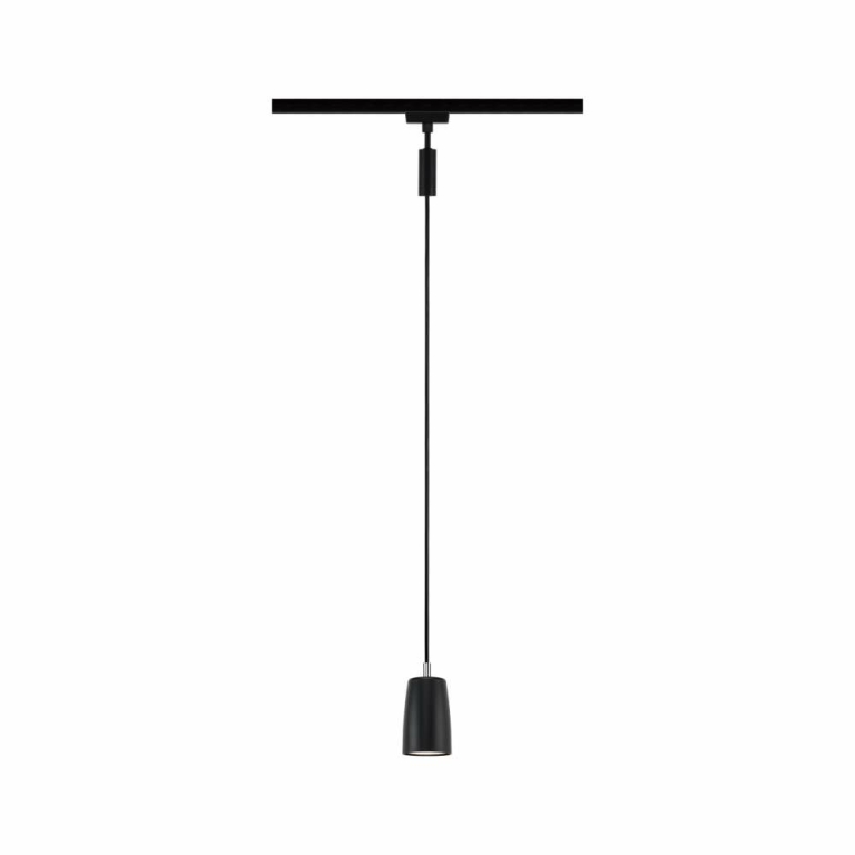 Paulmann URail Pendelleuchte Cover GU10 max. 10W dimmbar Schwarz matt