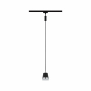 URail Pendelleuchte Cone GU10  max. 10W dimmbar Schwarz matt