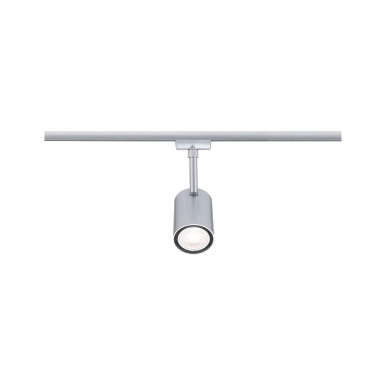 Paulmann URail LED Schienenspot Luxe Chrom matt GU10 350lm 4,8W Smart Home Zigbee 3.0 RGBW+ dimmbar 230V