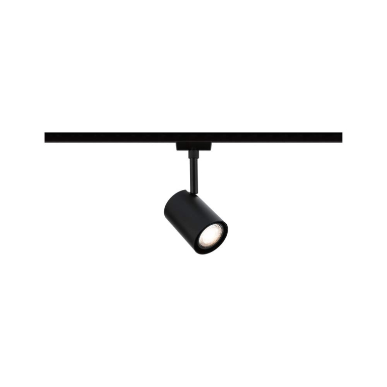 Paulmann URail LED Schienenspot Luxe Schwarz matt GU10 350lm 4,8W Smart Home Zigbee 3.0 RGBW+ dimmbar 230V