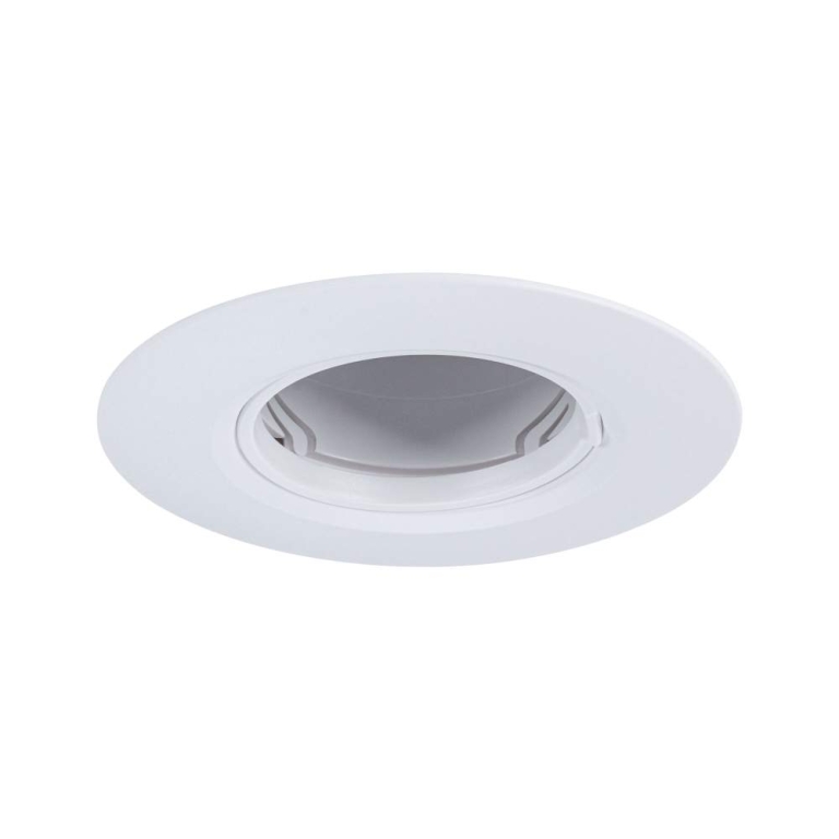 Paulmann Einbauleuchte 10er-Pack starr rund Weiß 90mm GU10 max. 10x10W 230V dimmbar