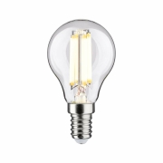 Eco-Line Filament 230V LED Tropfen E14 1er-Set  82mm 525lm 2,5W 3000K  Klar