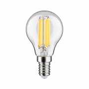 Eco-Line Filament 230V LED Tropfen E14 1er-Set  82mm 525lm 2,5W 3000K  Klar