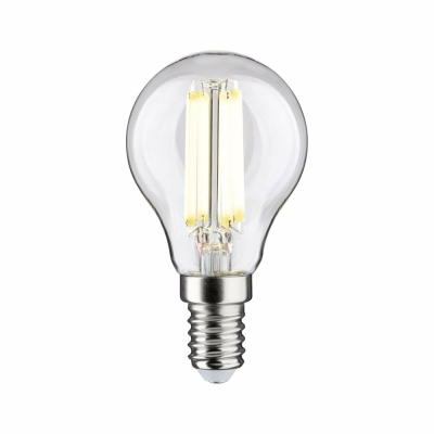 Paulmann Eco-Line Filament 230V LED Tropfen E14 1er-Set  82mm 525lm 2,5W 4000K  Klar