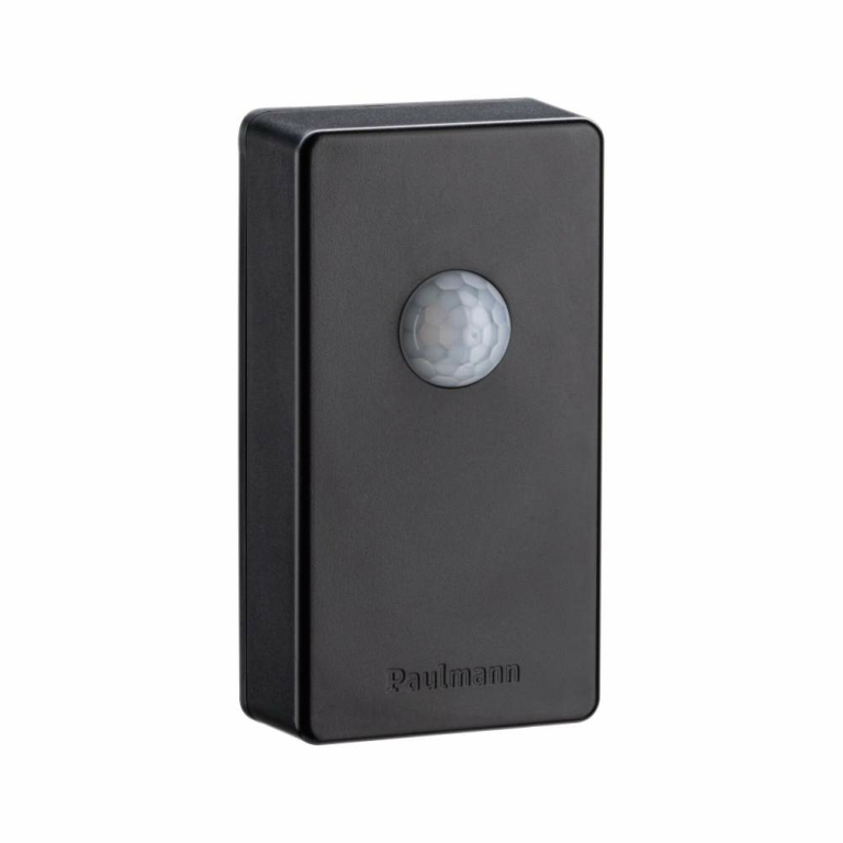 Paulmann Outdoor-Bewegungssensor mit Dämmerungserkennung Smart Home Zigbee 3.0 IP44 Schwarz