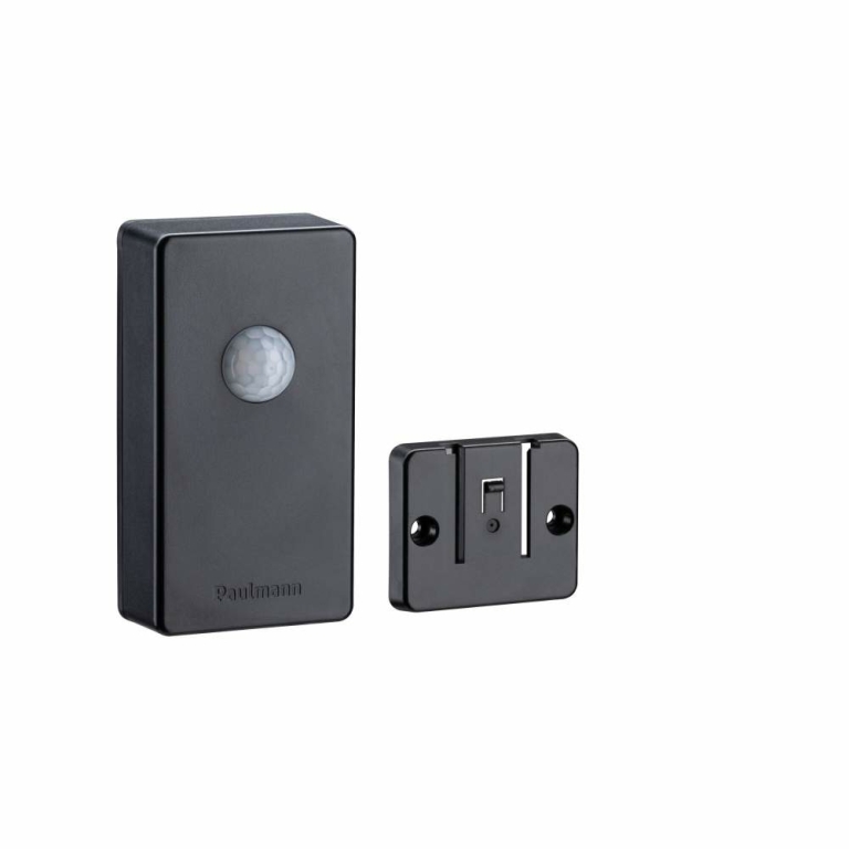 Paulmann Outdoor-Bewegungssensor mit Dämmerungserkennung Smart Home Zigbee 3.0 IP44 Schwarz