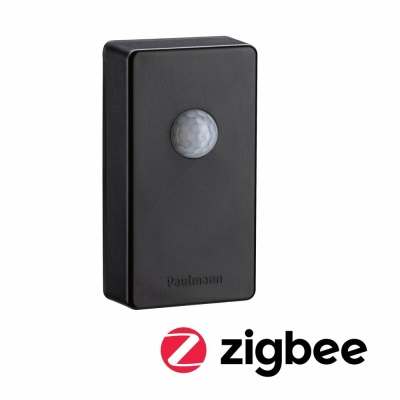 Paulmann Outdoor-Bewegungssensor mit Dämmerungserkennung Smart Home Zigbee 3.0 IP44 Schwarz