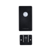 Outdoor-Bewegungssensor mit Dämmerungserkennung Smart Home Zigbee 3.0 IP44 Schwarz