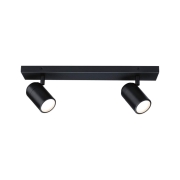 Spotlight Zyli  IP44 GU10   230V max. 2x10W dimmbar Schwarz matt