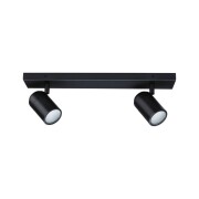 Spotlight Zyli  IP44 GU10   230V max. 2x10W dimmbar Schwarz matt