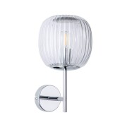 Selection Bathroom Wandleuchte Ruya Glas/Chrom IP44 E14 max. 20W dimmbar 230V