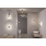 Selection Bathroom Wandleuchte Ruya Glas/Chrom IP44 E14 max. 20W dimmbar 230V