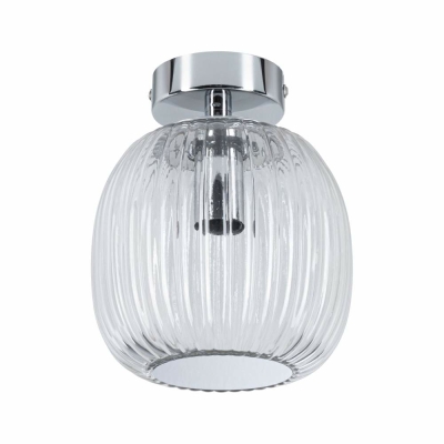 Paulmann LED Deckenleuchte Ruya Glas/Chrom IP44 E14 max. 20W dimmbar 230V
