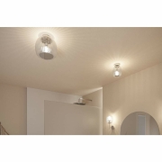 LED Deckenleuchte Ruya Glas/Chrom IP44 E14 max. 20W dimmbar 230V