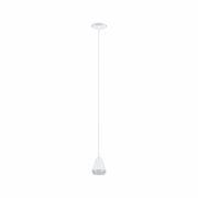 LED Pendelleuchte Luia Satin/Signalweiß IP44 GU10 max. 10W Pendellänge verstellbar