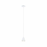 LED Pendelleuchte Luia Satin/Signalweiß IP44 GU10 max. 10W Pendellänge verstellbar