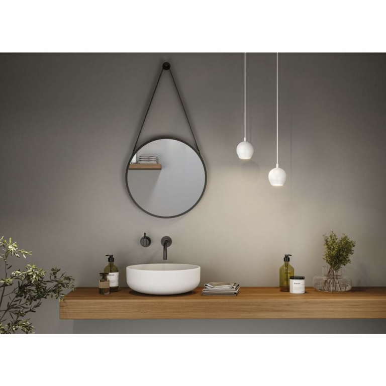 Paulmann LED Pendelleuchte Shima Signalweiß IP44 GU10 max. 10W  Pendellänge verstellbar