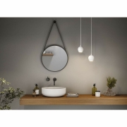 LED Pendelleuchte Shima Signalweiß IP44 GU10 max. 10W  Pendellänge verstellbar