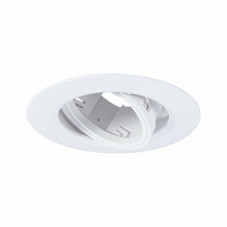 Paulmann Einbauleuchte 3er-Pack schwenkbar  rund 90mm 30° GU10 max. 3x10W  230V dimmbar  Weiß