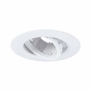 Einbauleuchte 3er-Pack schwenkbar  rund 90mm 30° GU10 max. 3x10W  230V dimmbar  Weiß