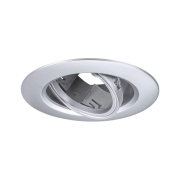 Einbauleuchte 3er-Pack schwenkbar  rund 90mm 30° GU10 max. 3x10W  230V dimmbar  Chrom matt