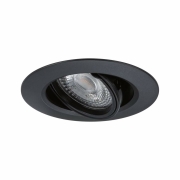 Einbauleuchte 10er-Pack schwenkbar  rund 90mm 30° GU10 max. 10x10W  230V dimmbar  Schwarz