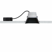 Cole Coin Basisset 3er-Set Schwarz/Gold matt eckig LED Einbauleuchte IP44 3-Step-Dim 2700K 470lm 230V