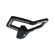 LED Außenwandleuchte Alara mit Bewegungsmelder eckig Anthrazit RGBW Tunable White IP44 Smart Home ZigBee 230V