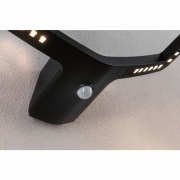 LED Außenwandleuchte Alara mit Bewegungsmelder eckig Anthrazit RGBW Tunable White IP44 Smart Home ZigBee 230V