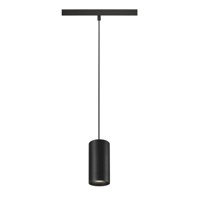 SLV NUMINOS® S, 48V Pendelleuchte, Pendellänge 150cm, 4000K, 55°, DALI 2, matt schwarz