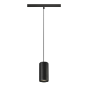 NUMINOS® S, 48V Pendelleuchte, Pendellänge 150cm, 4000K, 20°, DALI 2, matt schwarz