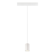 NUMINOS® XS, 48V Pendelleuchte, Pendellänge 150cm, 4000K, 55°, DALI 2, matt weiß